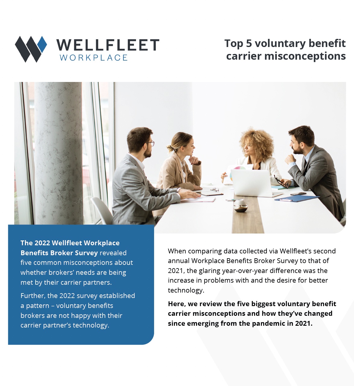 Benefits Broker Survey Wellfleet Workplace Benefits