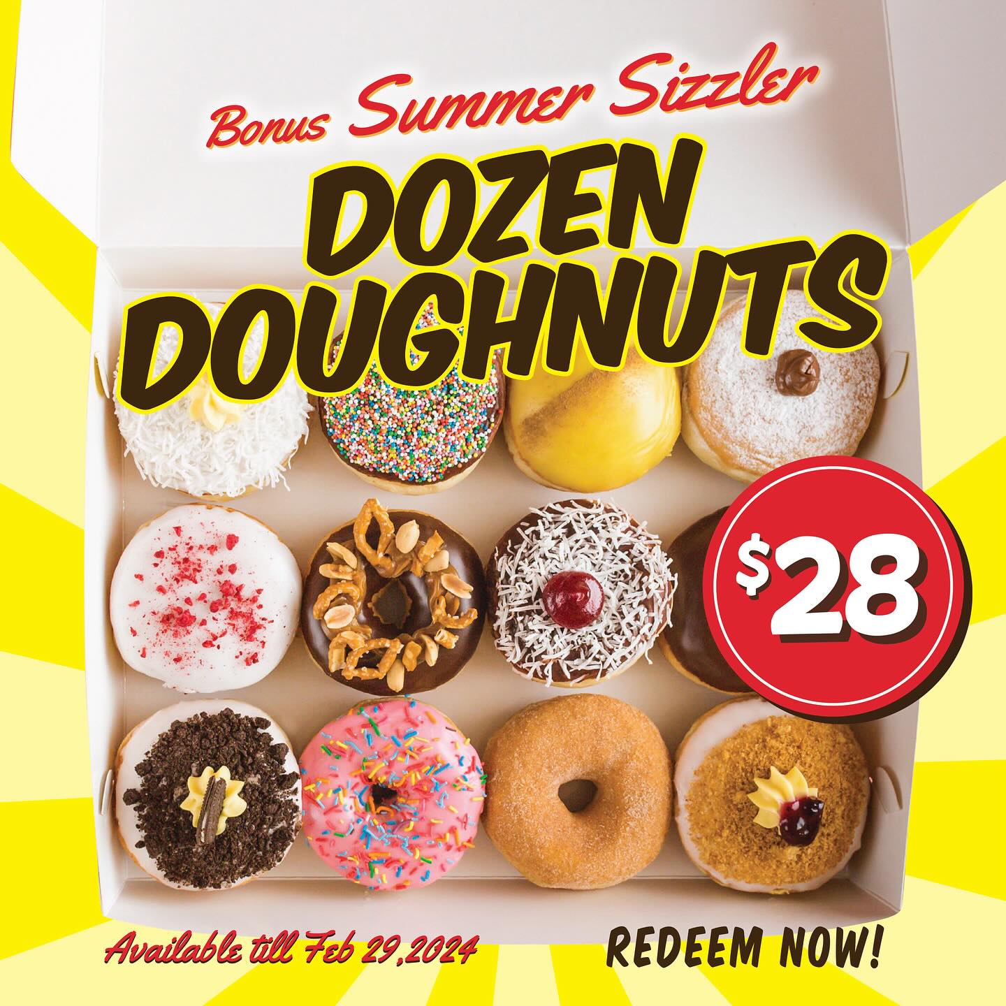 Walker’s Doughnuts Summer Sizzler Wellington Square Shopping Centre