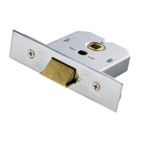 Box Mortice Latch Heavy Duty Satin Stainless Steel Welling UK