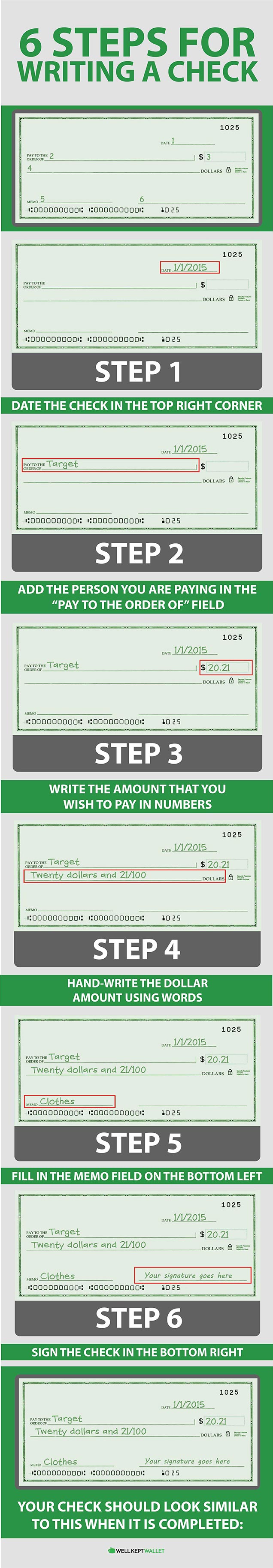 How To Write A Check in 6 Easy Steps