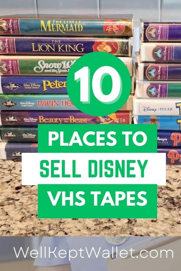 10 Best Places to Sell Disney VHS Tapes