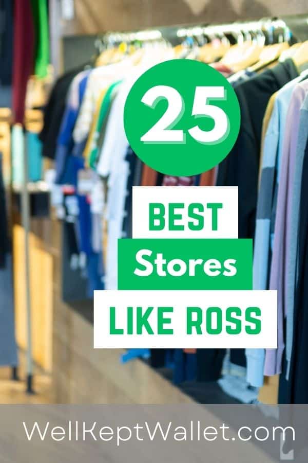 25 Stores Like Ross Dress For Less (To Get Amazing Deals)