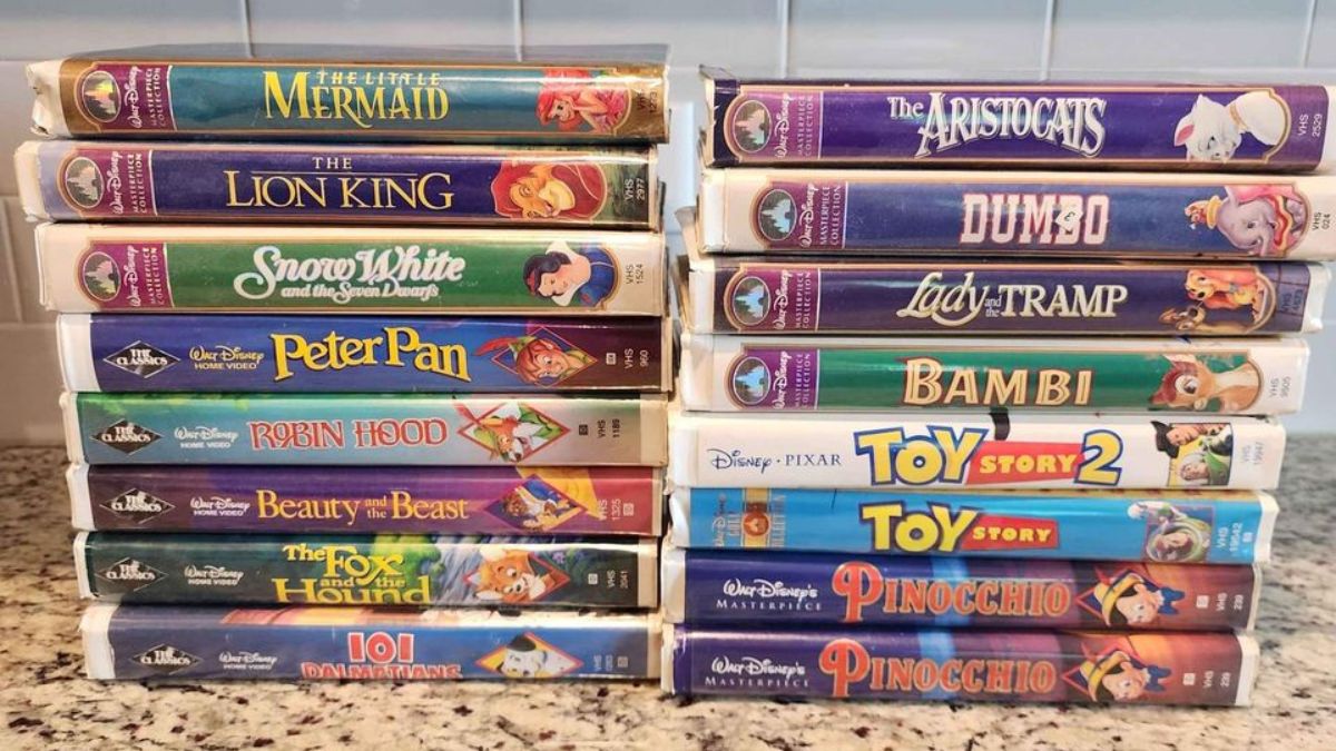 10 Best Places to Sell Disney VHS Tapes