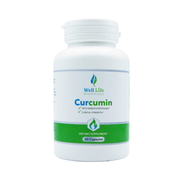 Curcumin with Serratiopeptidase 60s Well Life Family Medicine