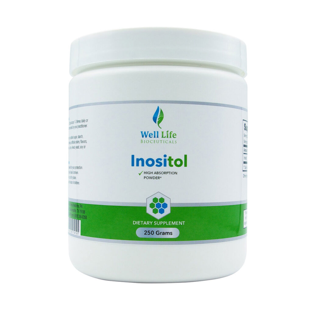 Inositol Powder 250 Grams Well Life Family Medicine
