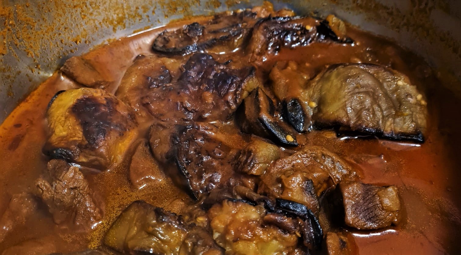 Persian Eggplant Stew "khoresh Bademjan" Well Mamma
