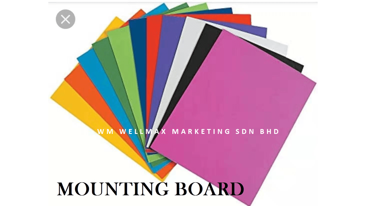 20"X30" COLOUR MOUNTING BOARD Wellmax