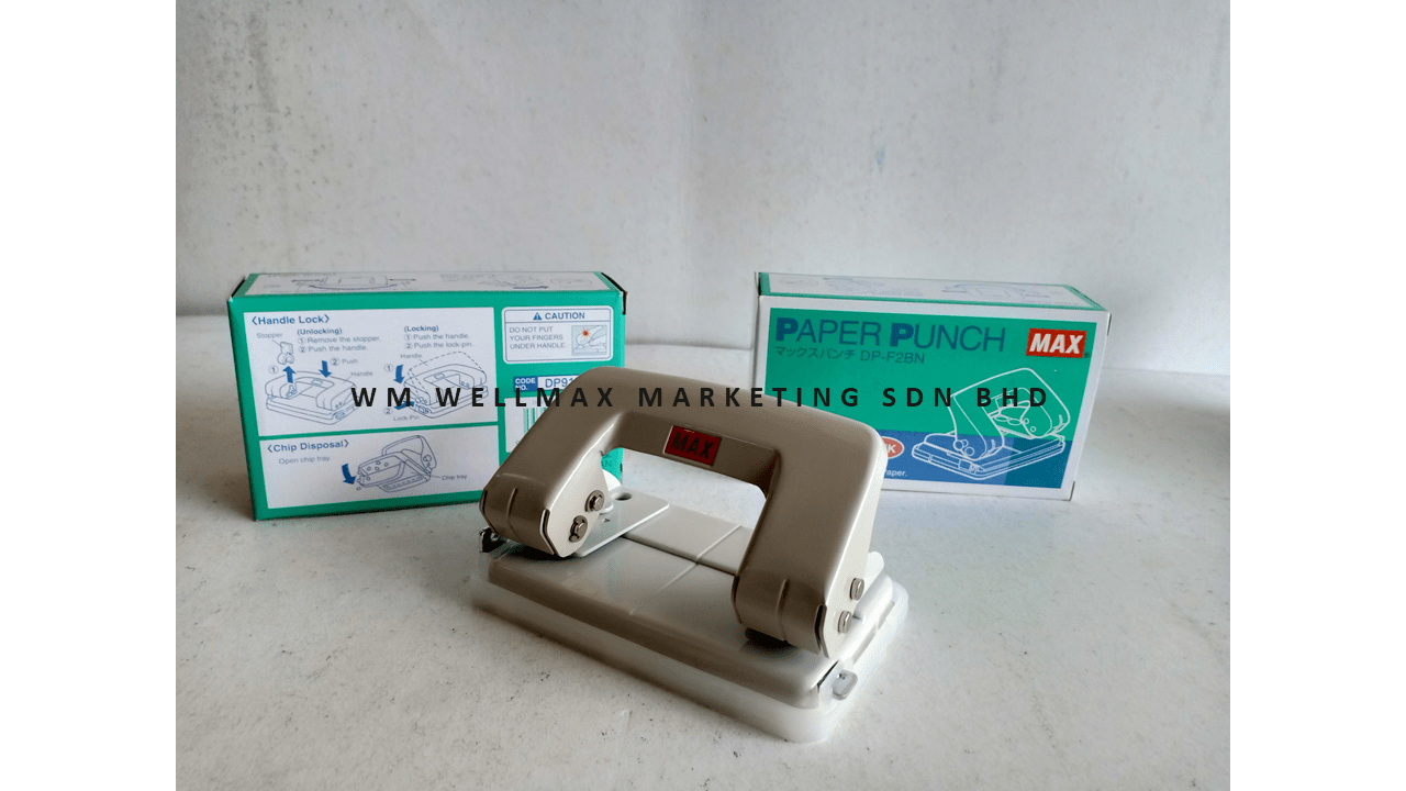 MAX DPFF2BN DOUBLE HOLE PUNCH Wellmax