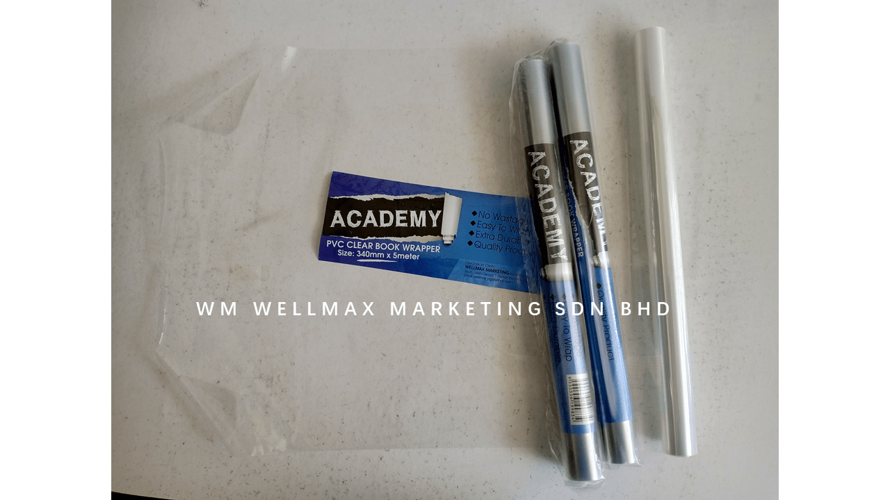 340MMX5M CLEAR BOOK WRAPPER Wellmax