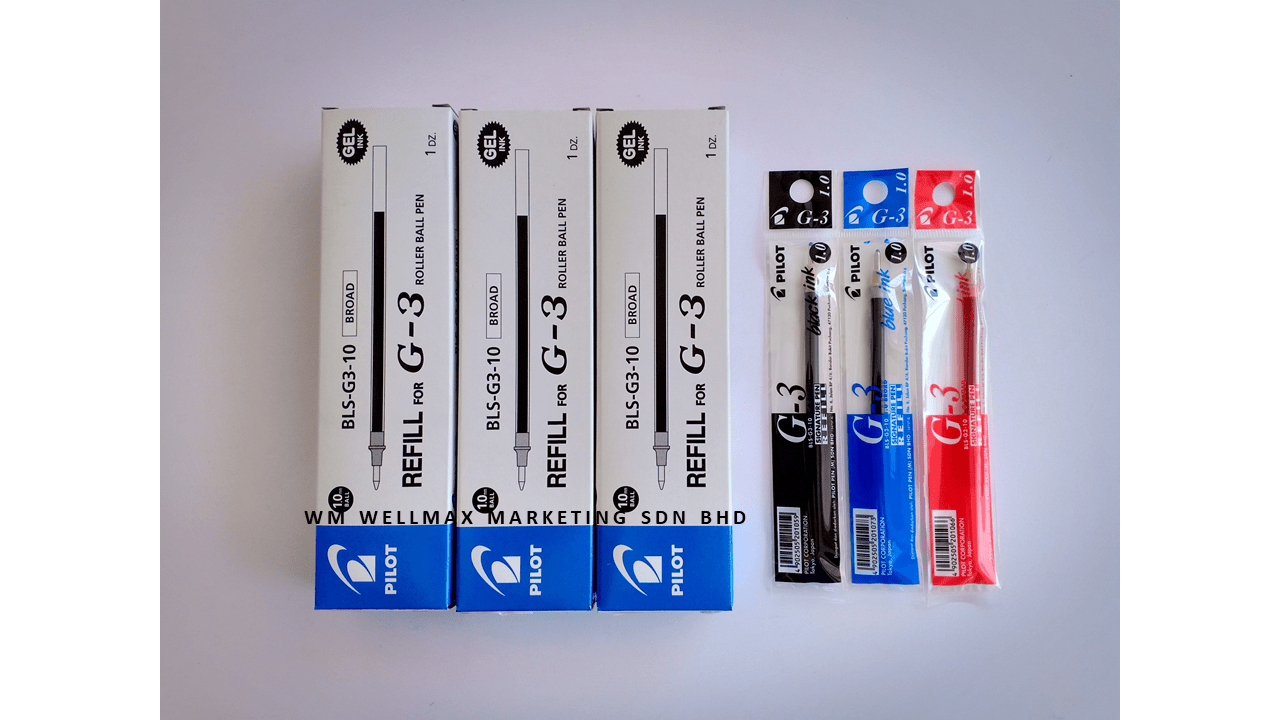 PILOT G3 GEL INK REFILL 1.0 Wellmax