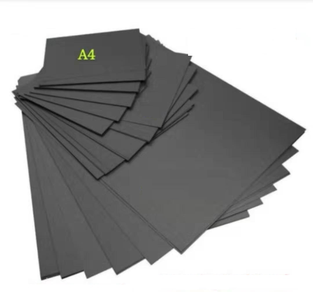 A4 BLACK MOUNTING BOARD Wellmax