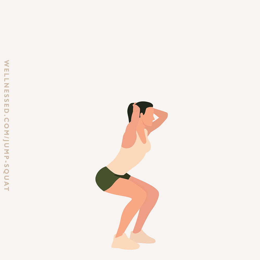 How to Do a Jump Squat Illustrated Exercise Guide