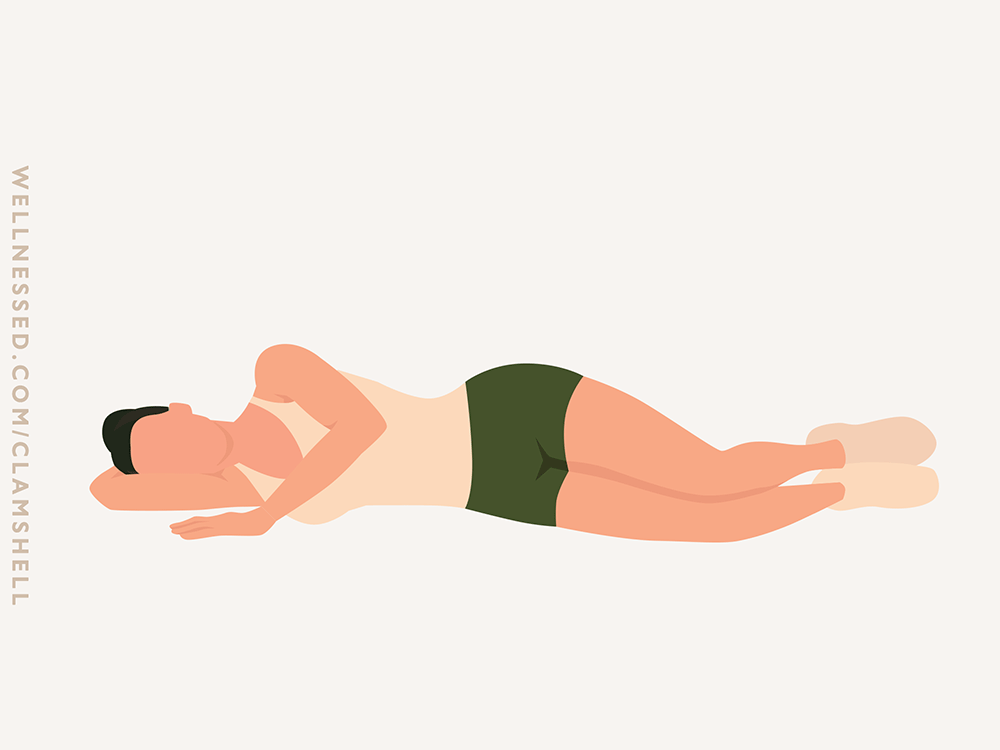 How to Do the Clamshell Exercise Illustrated Exercise Guide