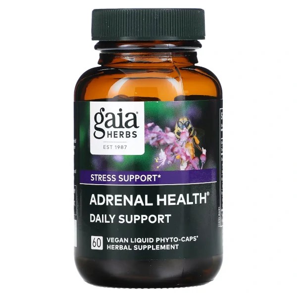 Gaia Herbs, Adrenal Health Wellnessere