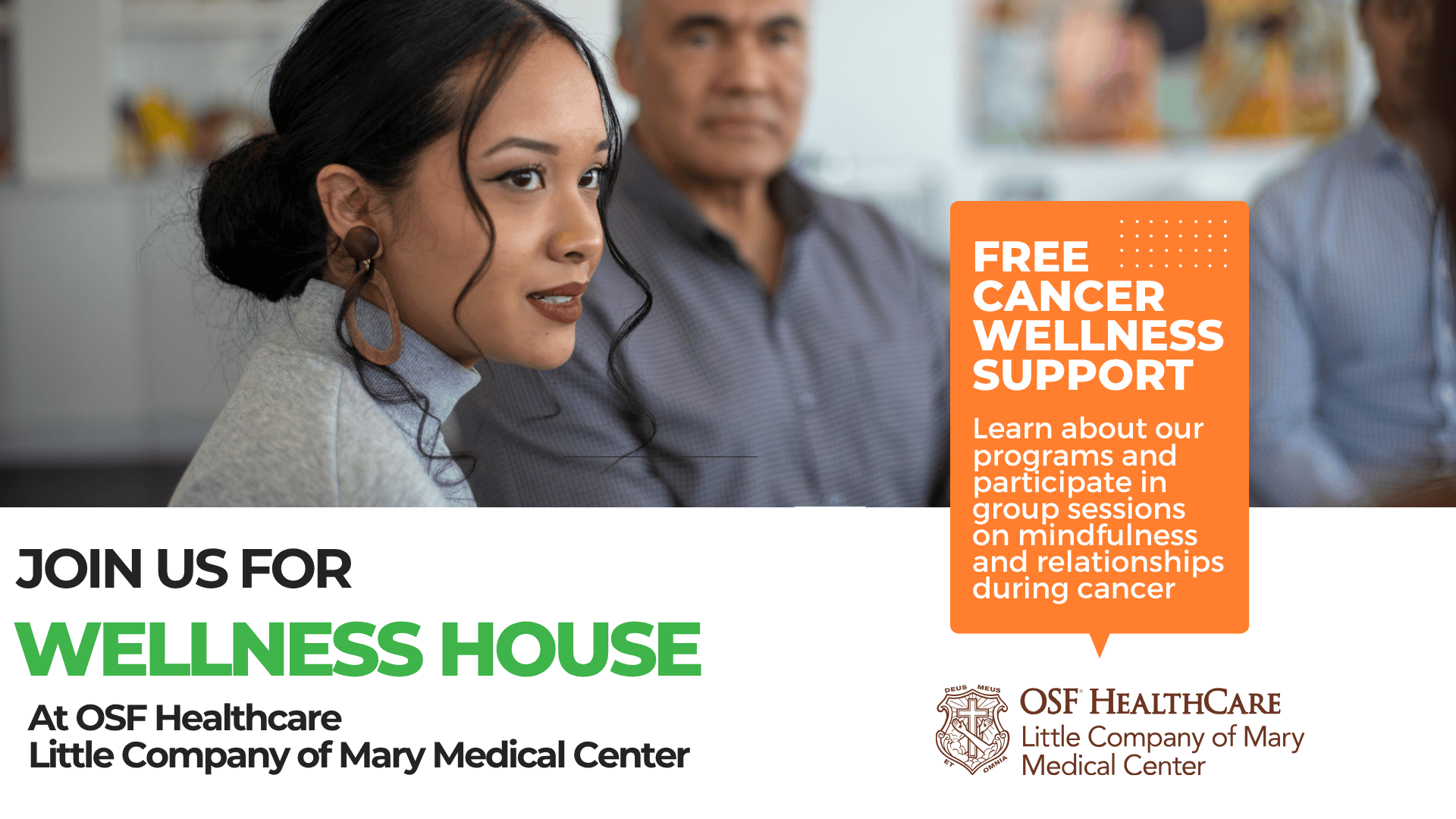 Partner OSF Healthcare Wellness House