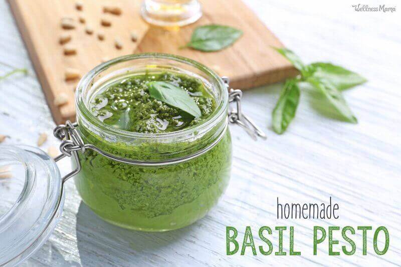 Healthy Basil Pesto Recipe Wellness Mama