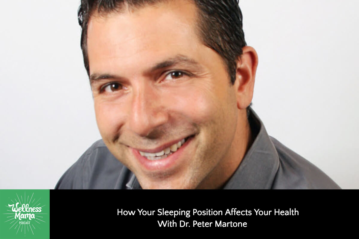712 How Your Sleeping Position Affects Your Health With Dr. Peter Martone