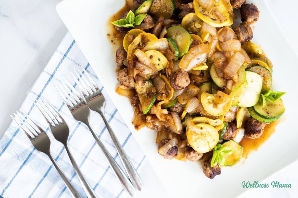 Sausage and Zucchini Stir Fry Fusion Press Hub