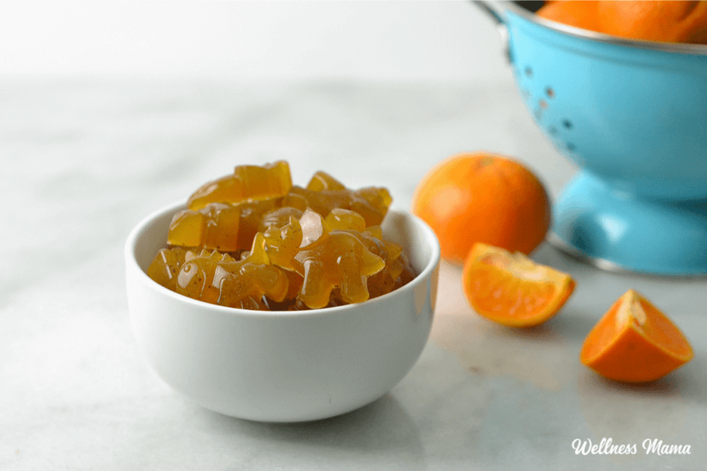 Tangerine Gummies Recipe Wellness Mama