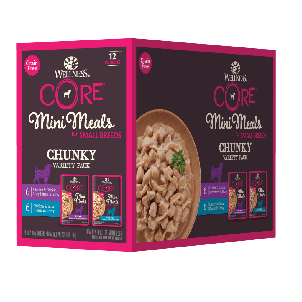 Wellness CORE Mini Meals for Small Breed Dogs Wellness Pet Food