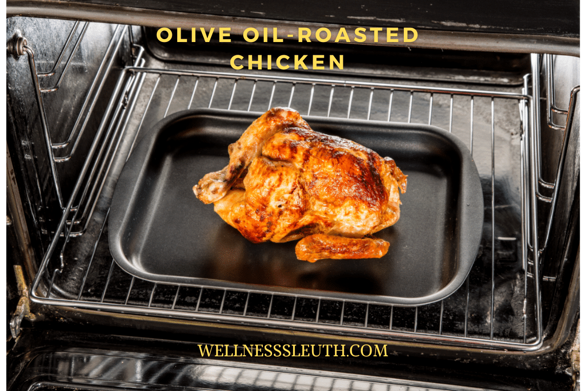 Olive OilRoasted Chicken with Mediterranean Vegetables wellnesssleuth