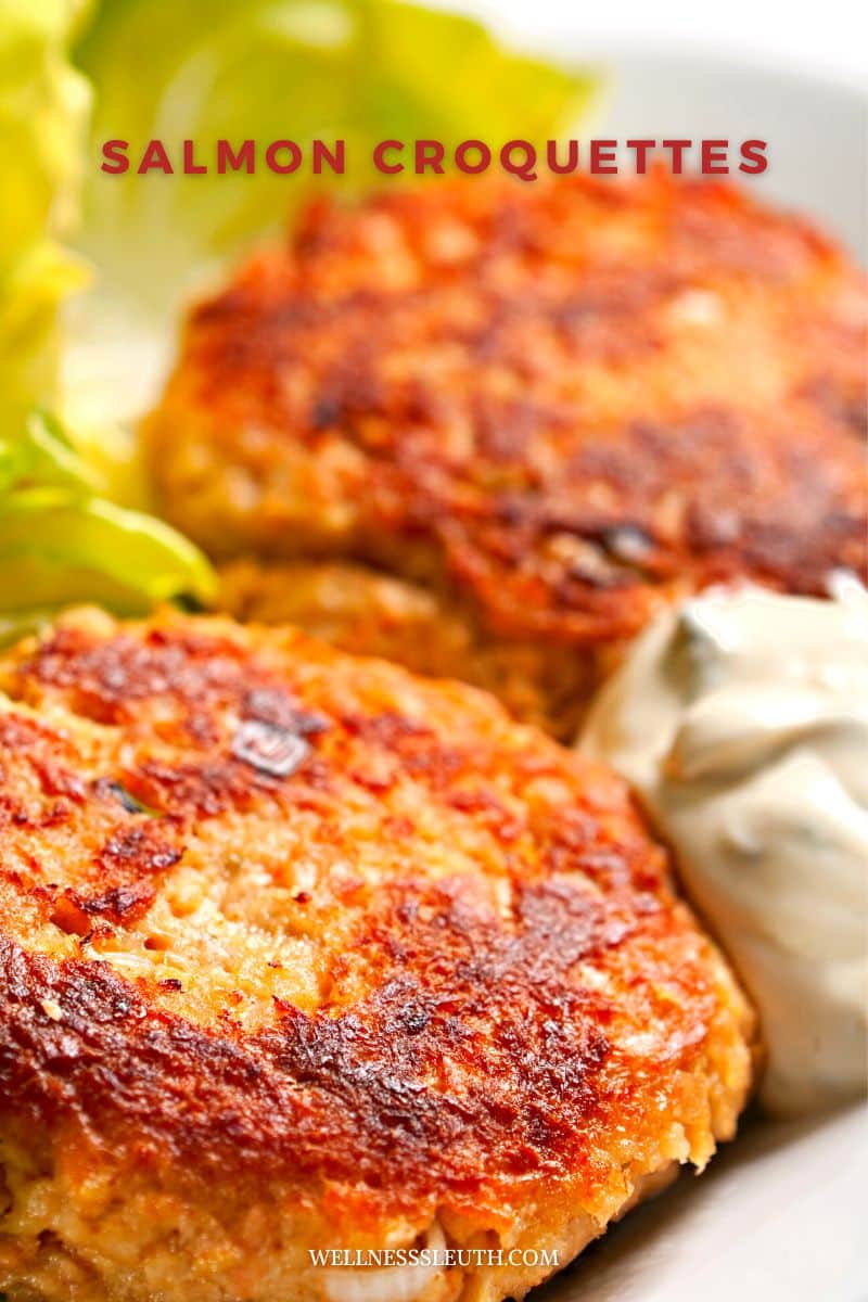 Salmon Croquettes wellnesssleuth