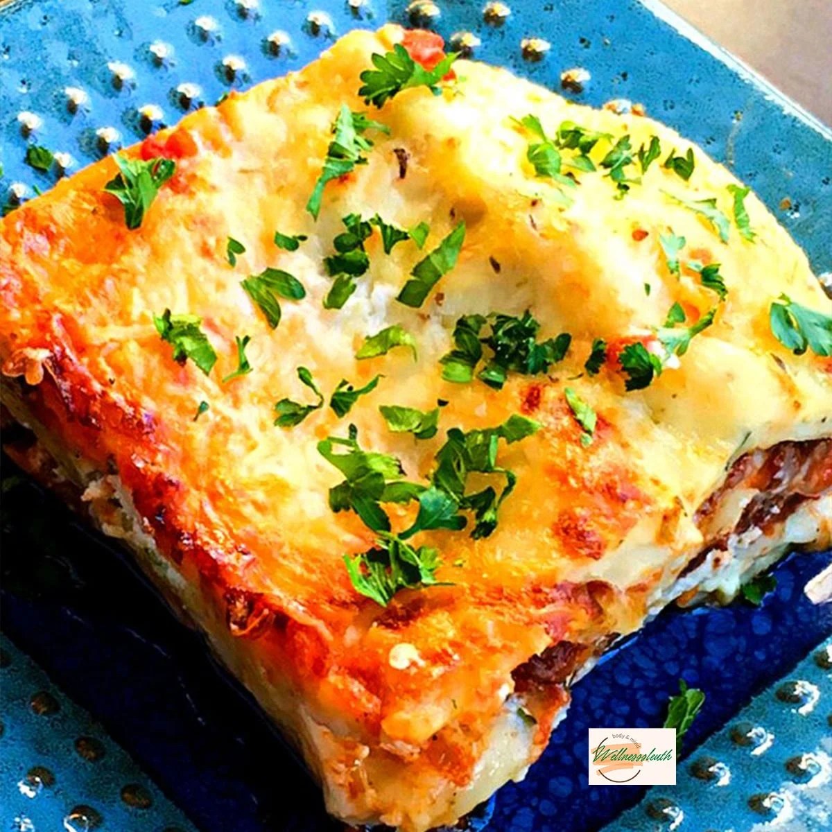 5Cheese Meaty Lasagna wellnesssleuth