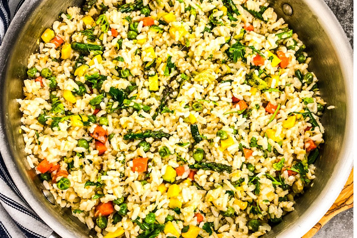 Risotto Primavera wellnesssleuth