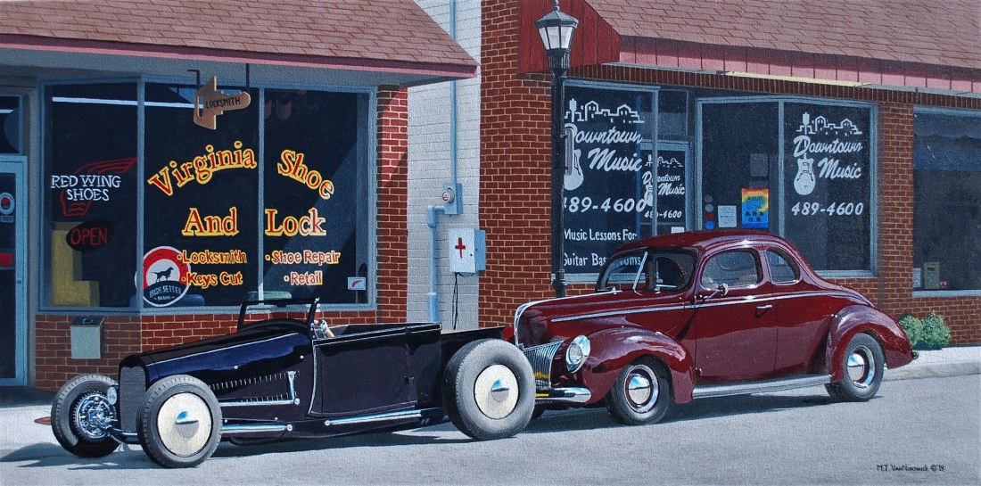 Tom’s Automotive Gallery Well Oiled Machines The Art of Tom VanNortwick