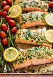 Garlic Salmon With Lemon Butter Ready In 30 Minutes WellPlated