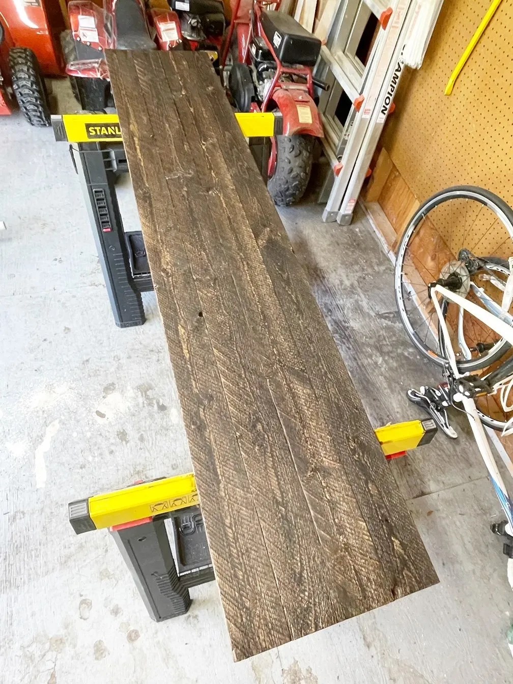 Solid Wood Table Top Well She Tried