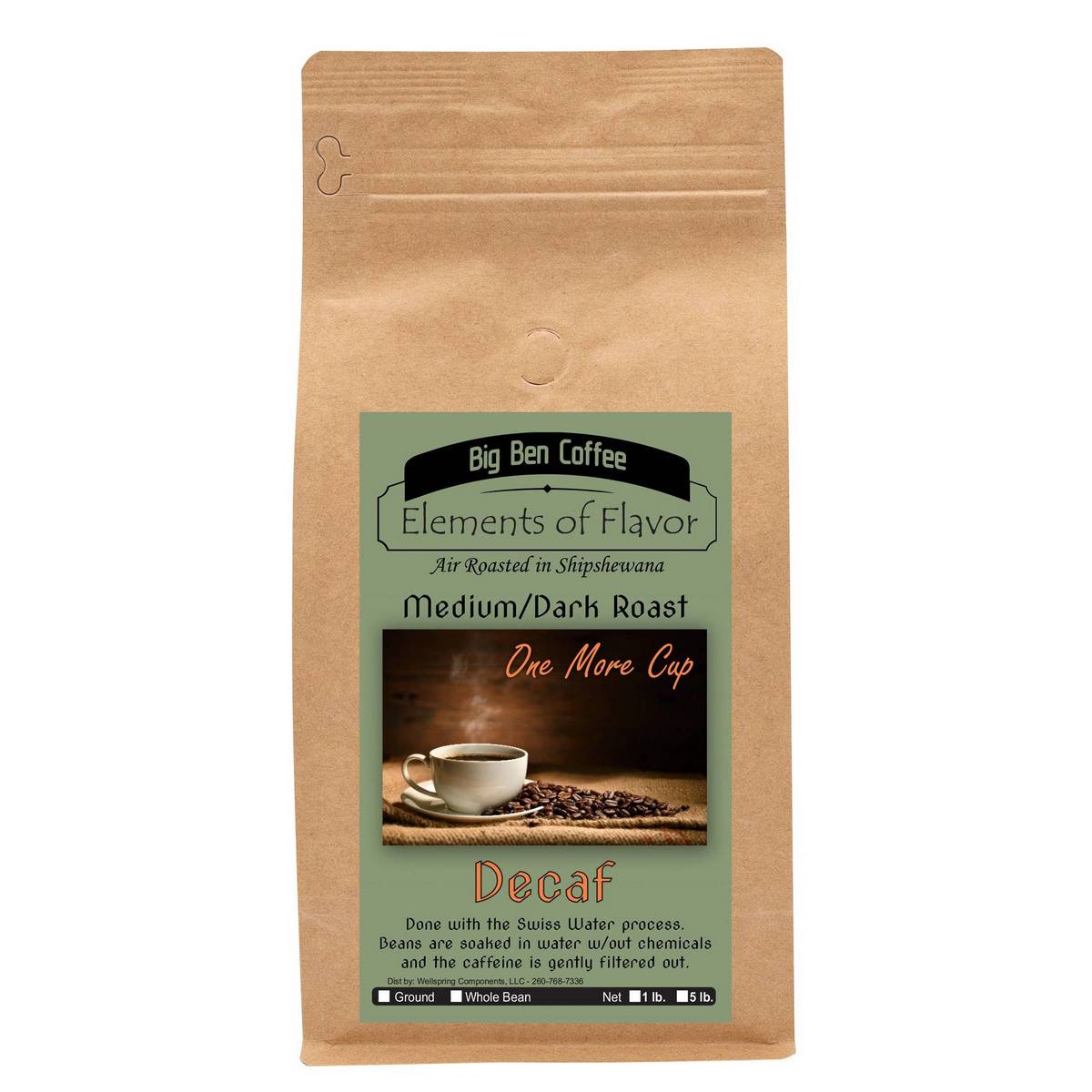 One More Cup (Decaf) Wellspring Components