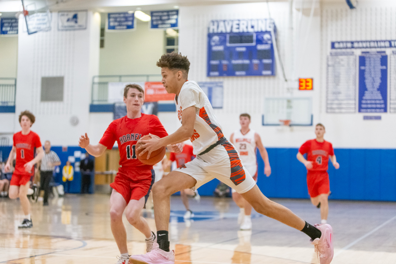 Hornell downs Wellsville in boys basketball, Barkley Showcase series