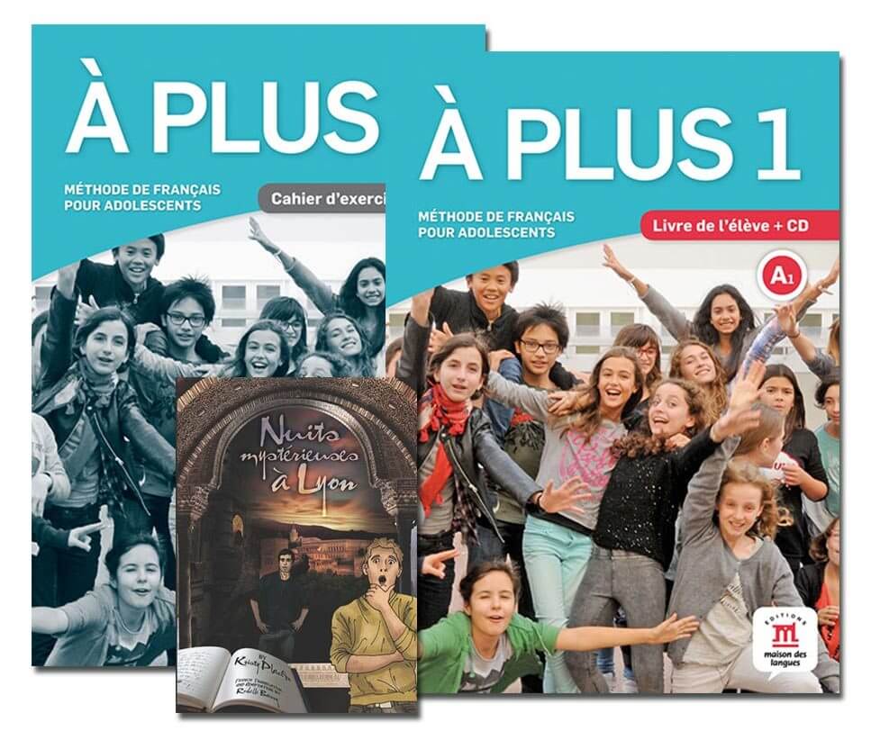 French 1 Textbook, Workbook, and Reader Bundle WellTrained Mind