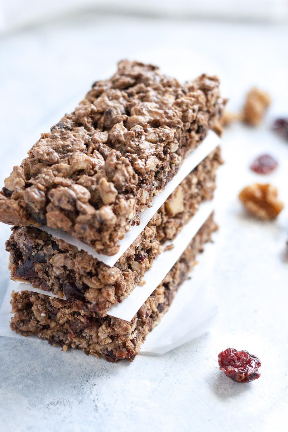 Muesli Breakfast Bars Recipe Well Vegan