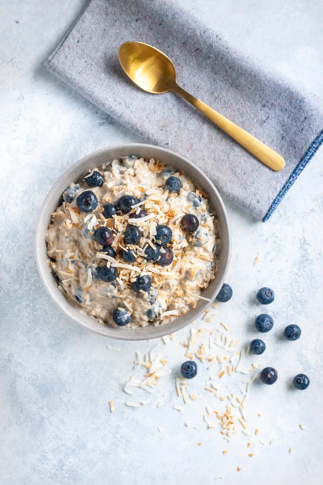 Breakfast in a Jar Overnight Muesli with Blueberries Recipe Well Vegan