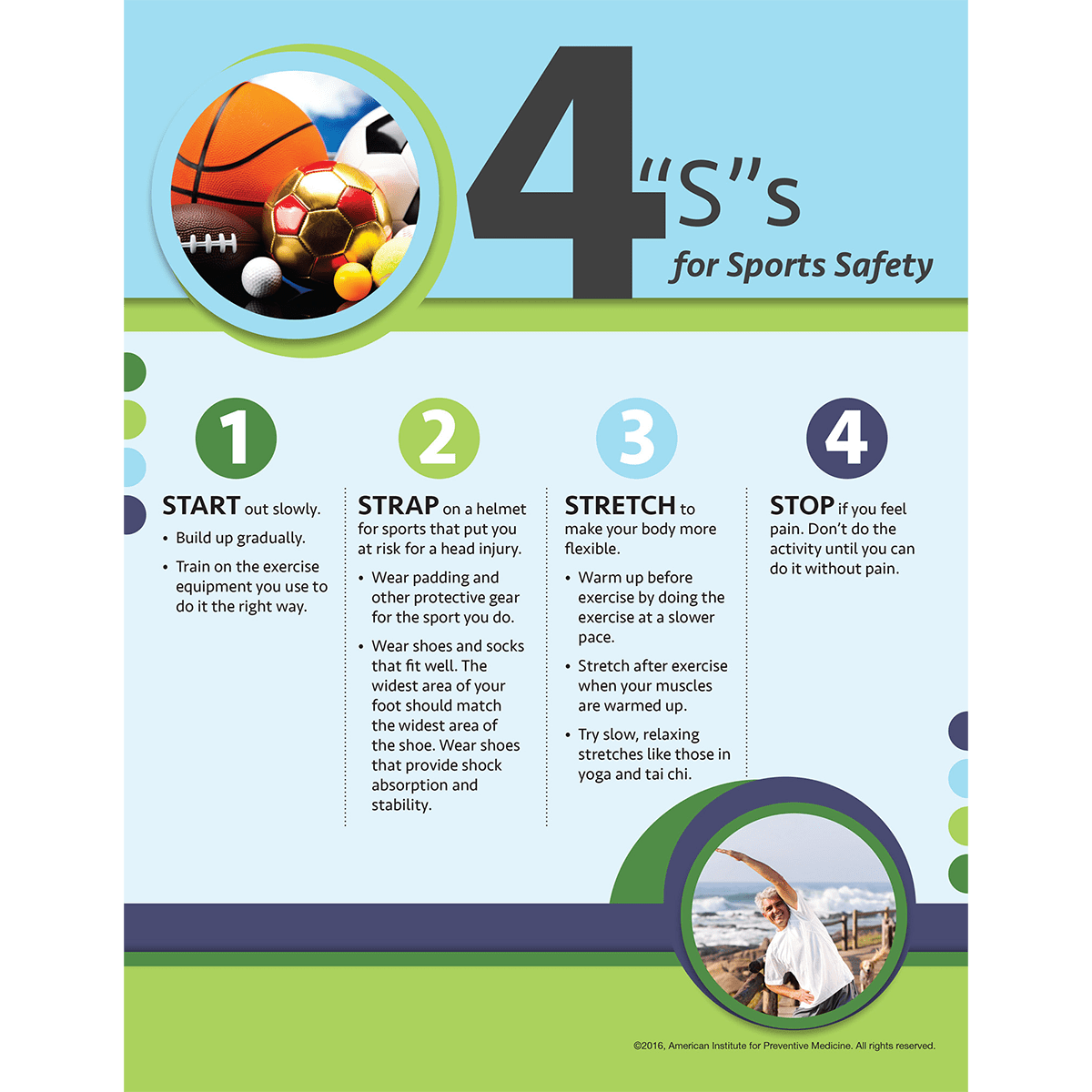 Safety Sports Safety Poster Well Warehouse