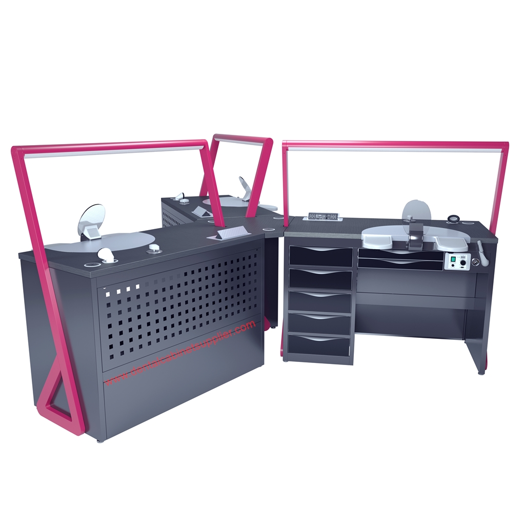 WWGDSL Dental Lab Bench Workstation WELLWILLGROUP DENTAL SUPPLY