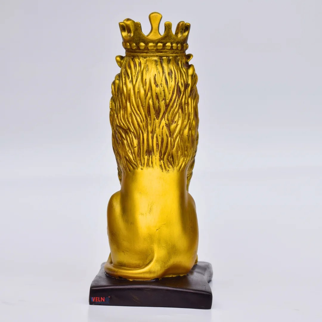 King Lion Showpiece Statue for Home Welno International Premium