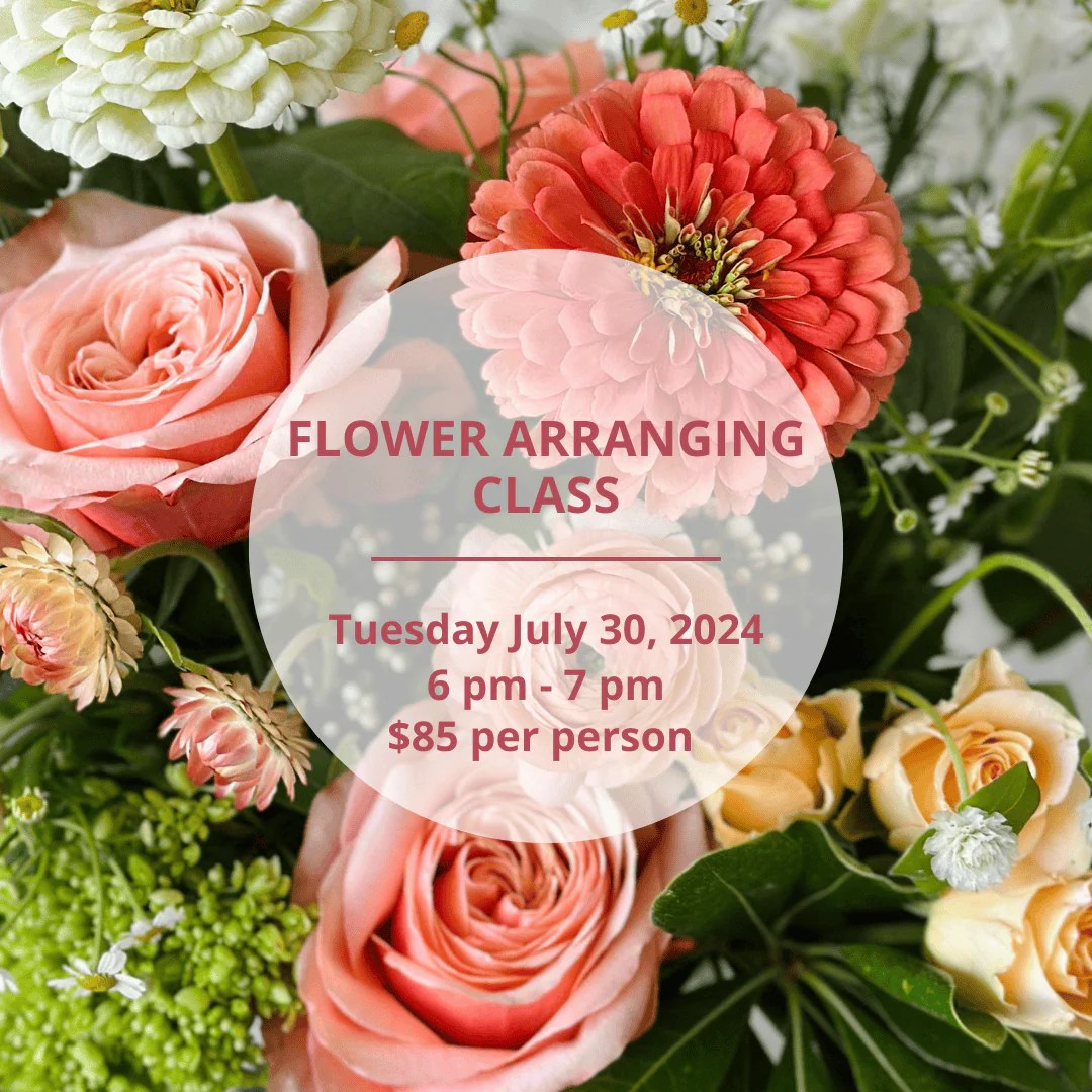 Floral Arranging Class Moss Flower Shop