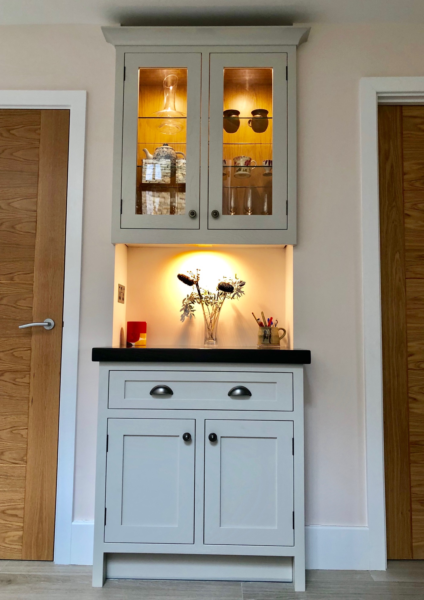 Painted Kitchen Cirencester Mark Stone's Welsh Kitchens bespoke