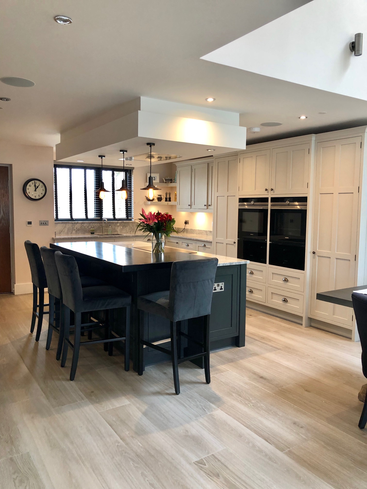 Painted Kitchen Cirencester Mark Stone's Welsh Kitchens bespoke