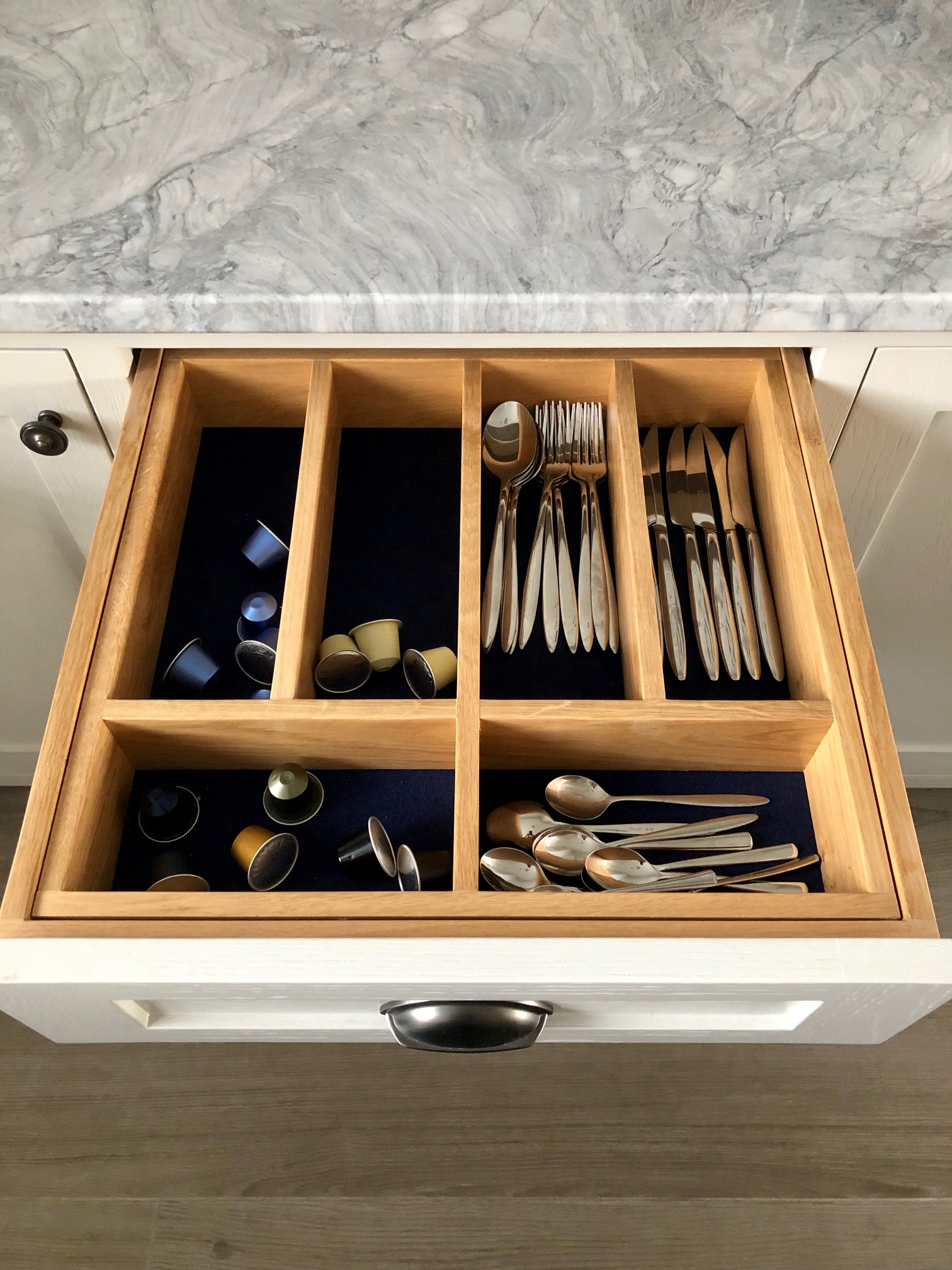 Painted Kitchen Cirencester Mark Stone's Welsh Kitchens bespoke