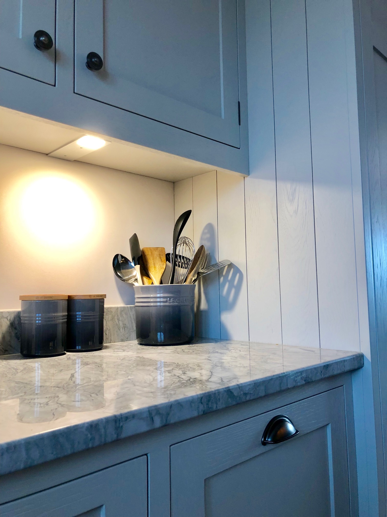 Painted Kitchen Cirencester Mark Stone's Welsh Kitchens bespoke