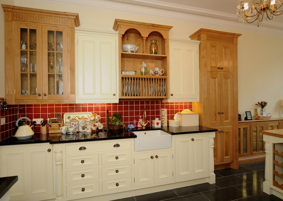 Oak Kitchen Swansea Mark Stone's Welsh Kitchens bespoke kitchens and furnuture made in Wales
