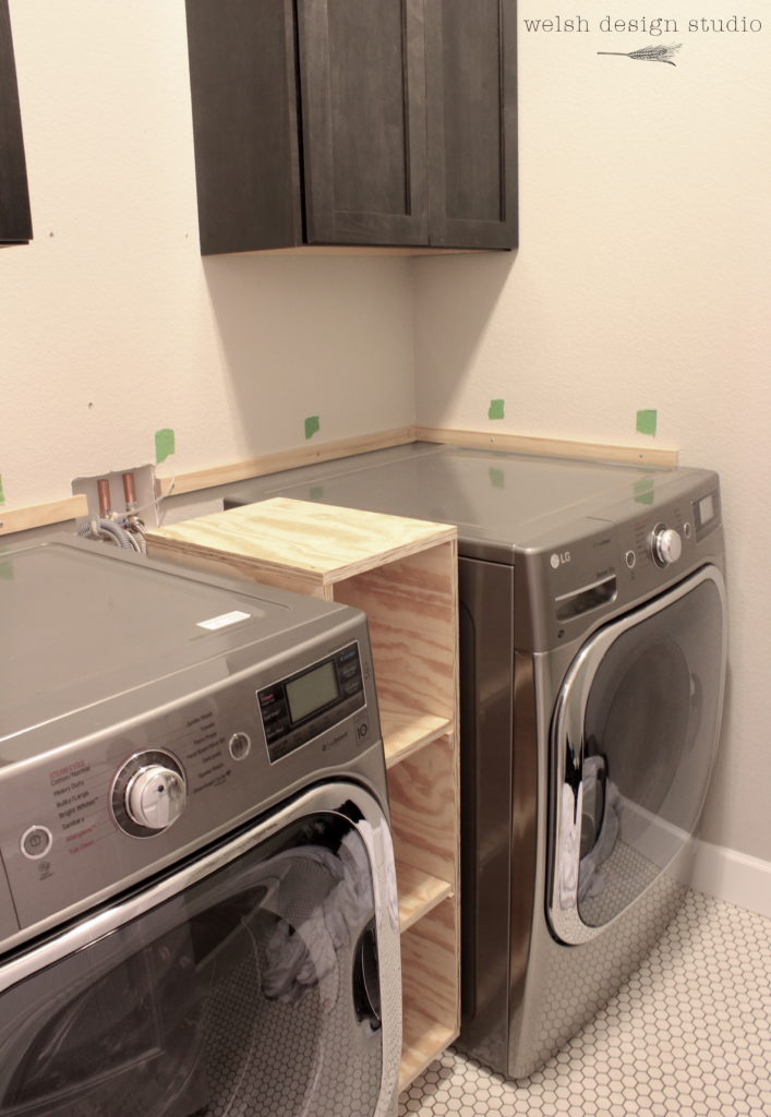 A Quick Laundry Room Progress Update Welsh Design Studio