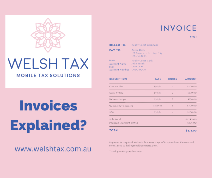 Invoices Explained? Welsh Tax