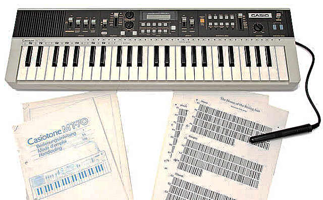casiotone collection: Casio MT 70, 1982