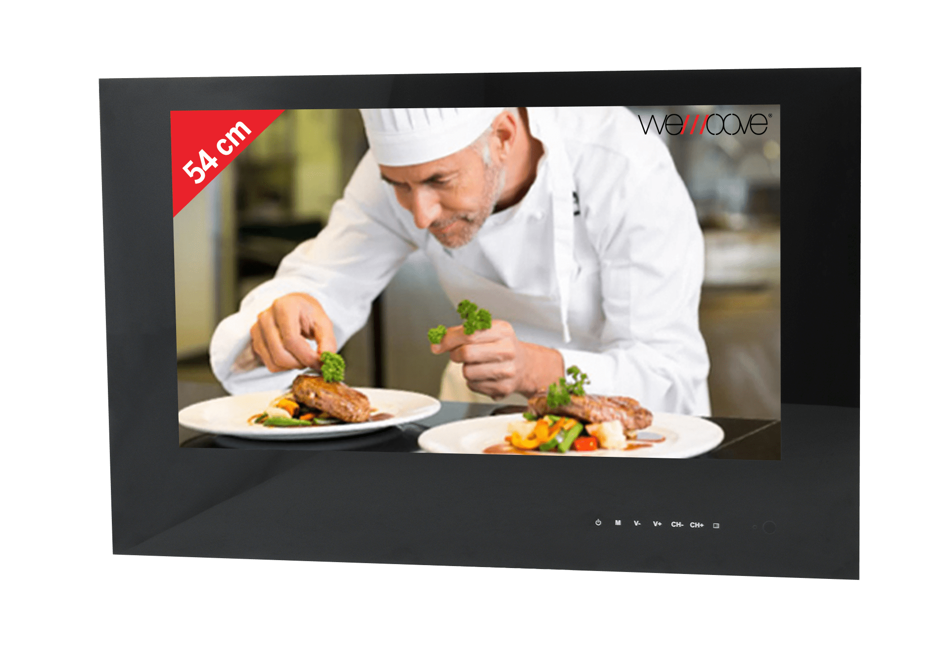 54 cm (21,5") Waterproof BuiltIn LED TV for Kitchen WEMOOVE TV
