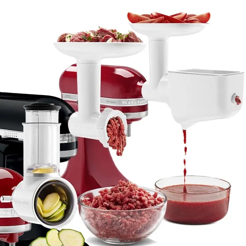 Zestaw 3 przystawek do miksera Kitchenaid 5KSM2FPPC Sklep WenaHome.pl